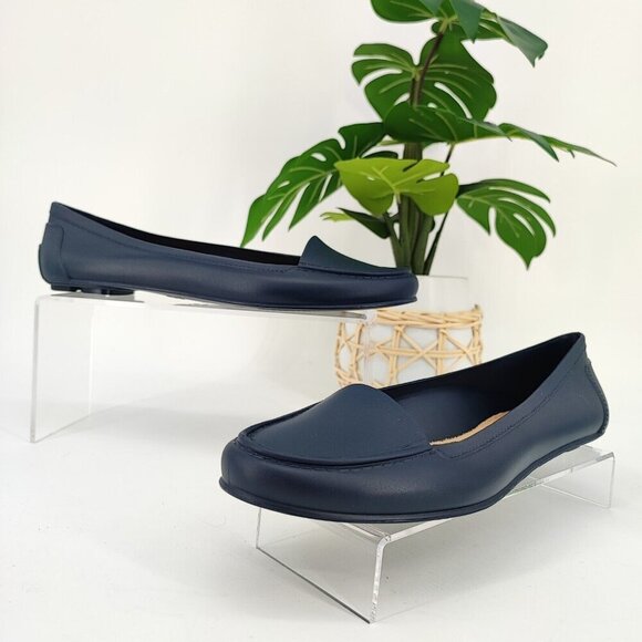 Jack Rogers Women’s Jelly Millie Blue Moccasin Slip On Flats Shoes Size 8US - Picture 1 of 9